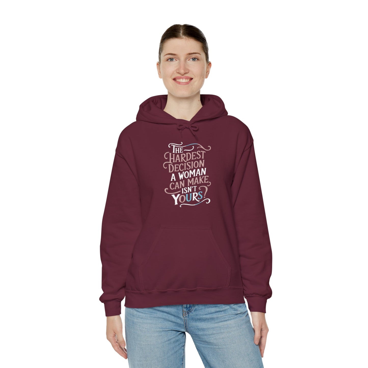 The Hardest Printed Unisex Heavy Blend™ Hooded Sweatshirt