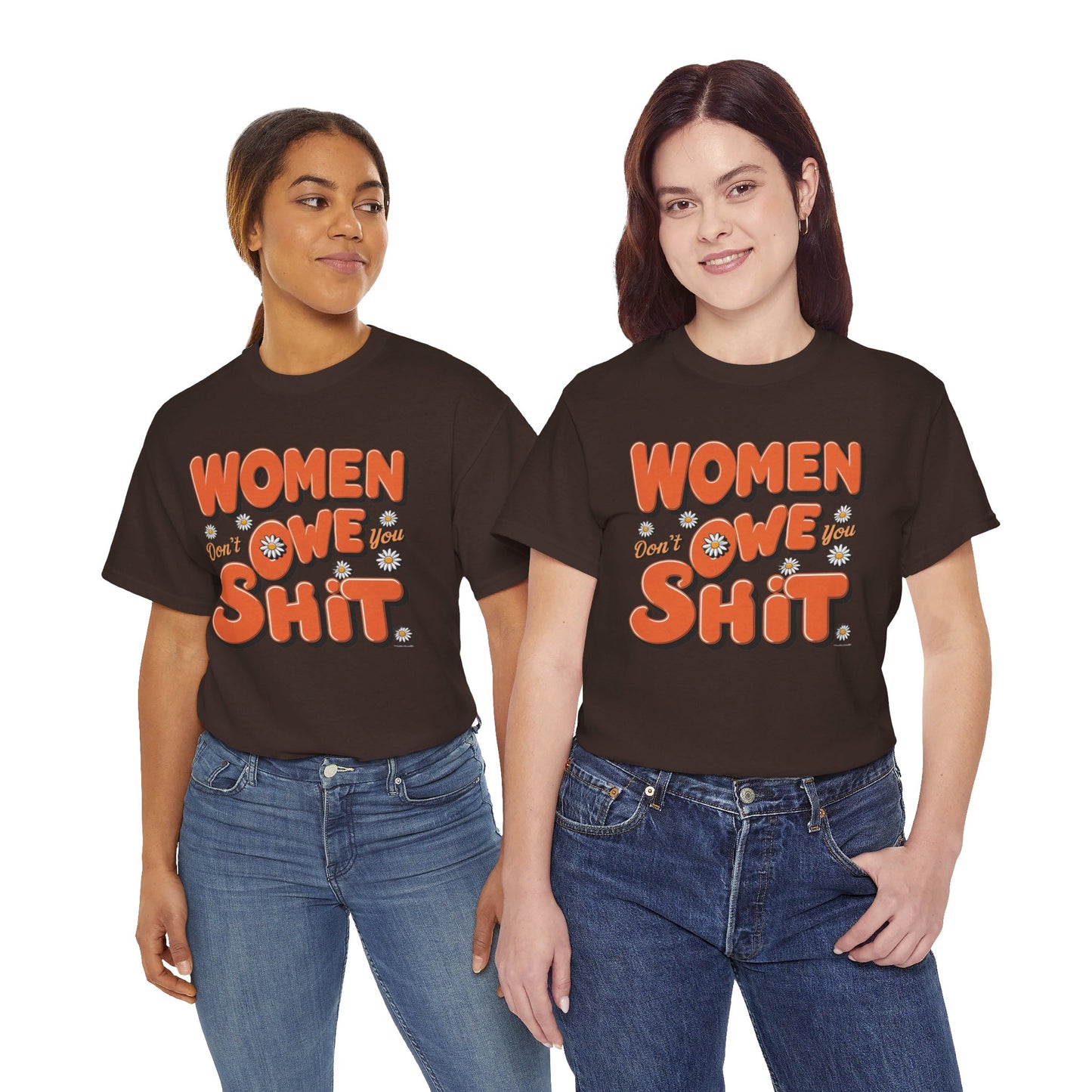 Women Don't Women Heavy Cotton Tee