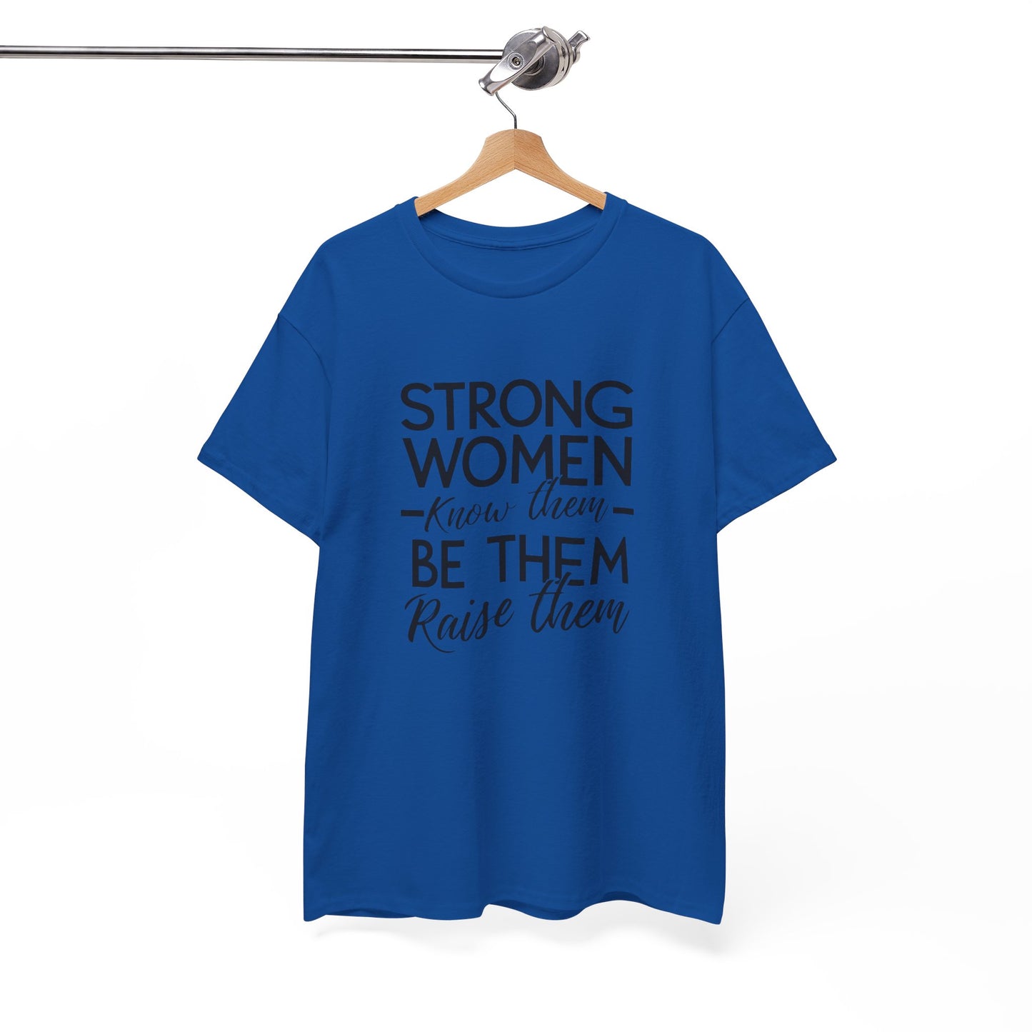 Strong Women Printed T Shirt with Hearts
