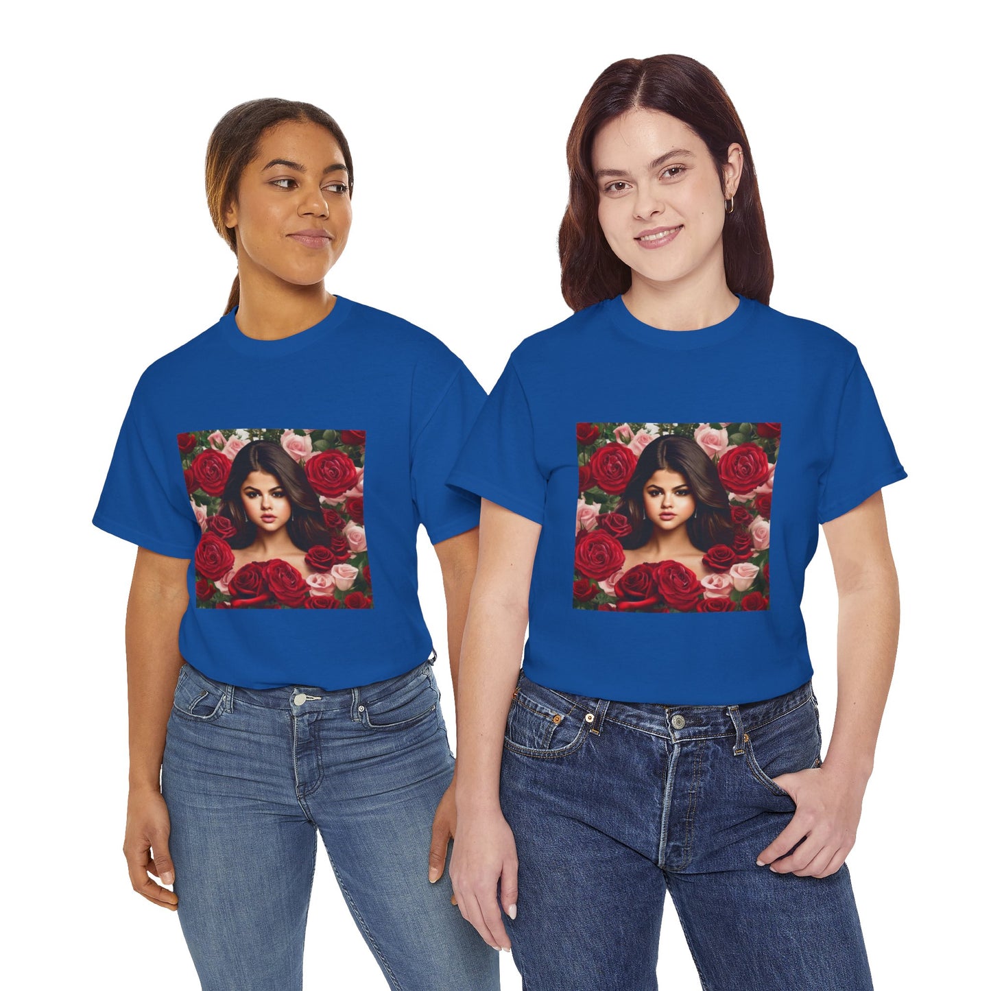 Selena Gomez T Shirt with Hearts