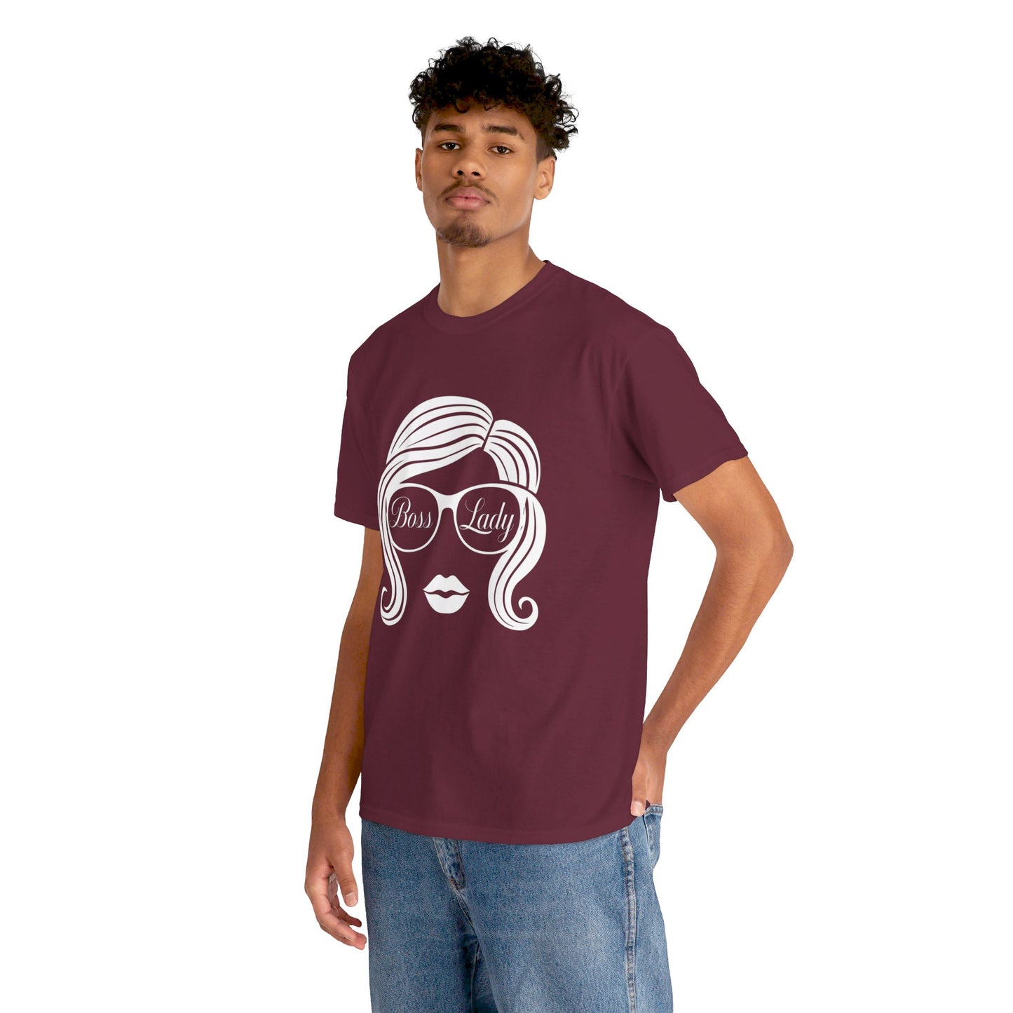 Boss Lady Women Heavy Cotton Tee