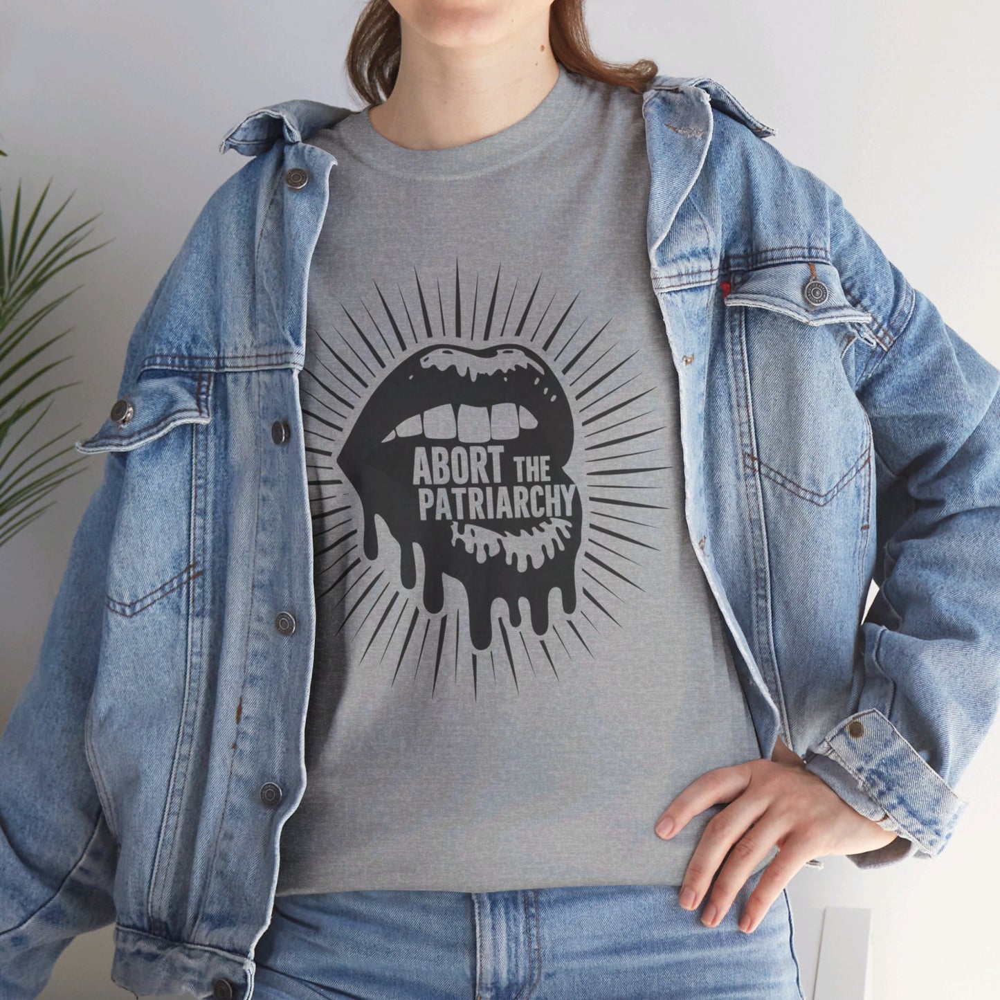 Abort The Women Heavy Cotton Tee