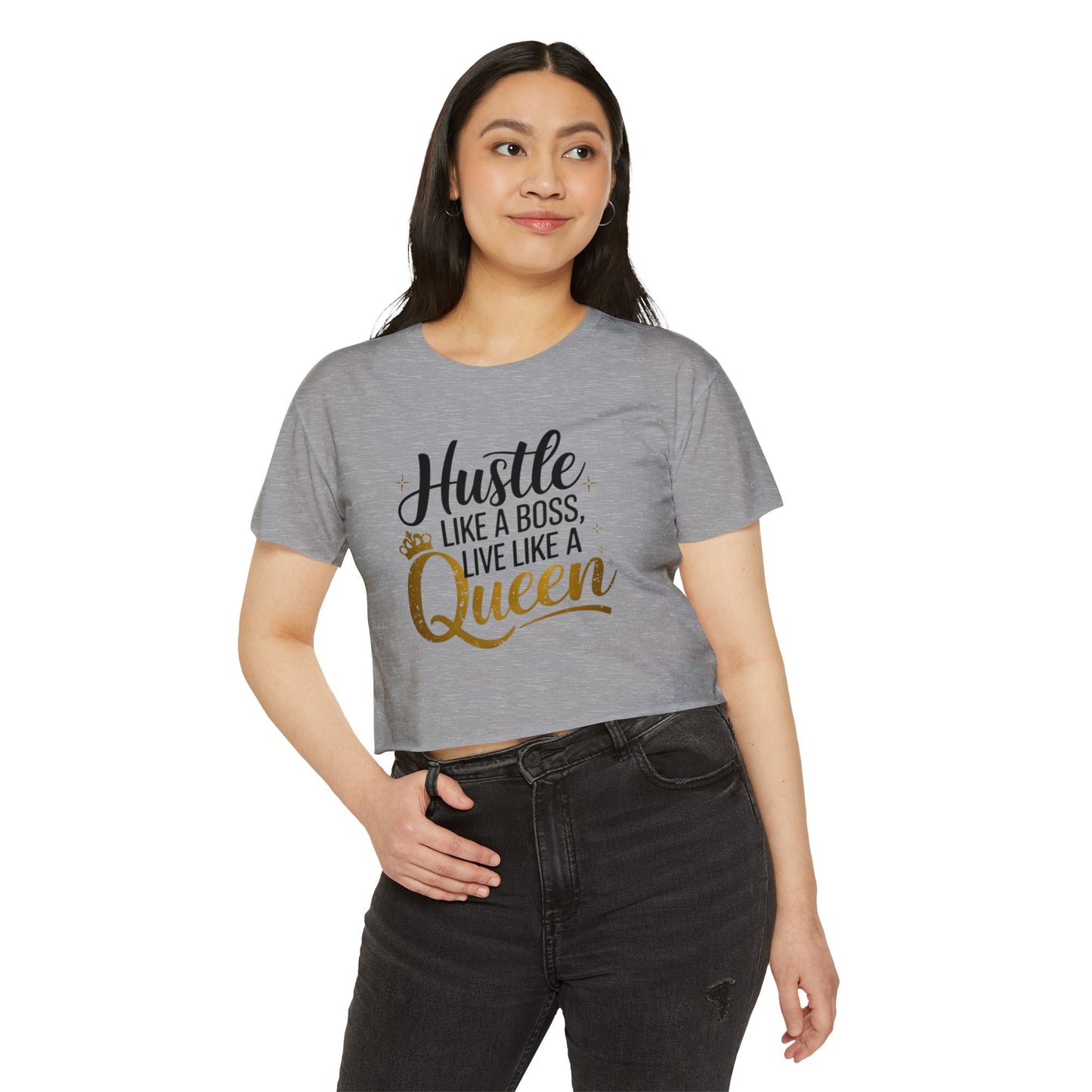 Hustle Women's Festival Crop Top