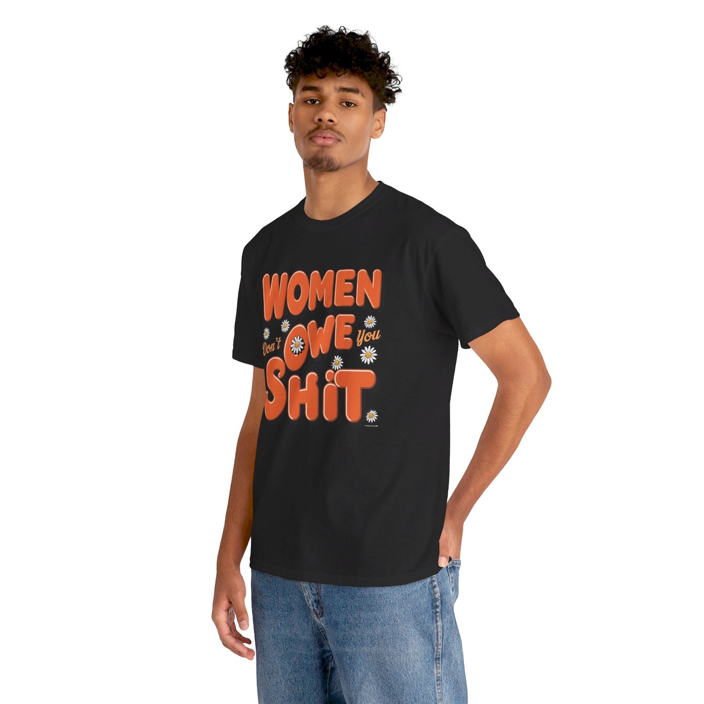 Women Don't Women Heavy Cotton Tee