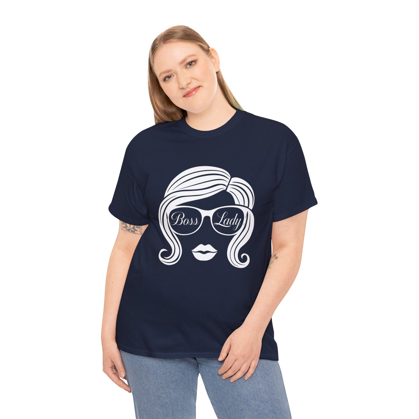 Boss Lady Women Heavy Cotton Tee