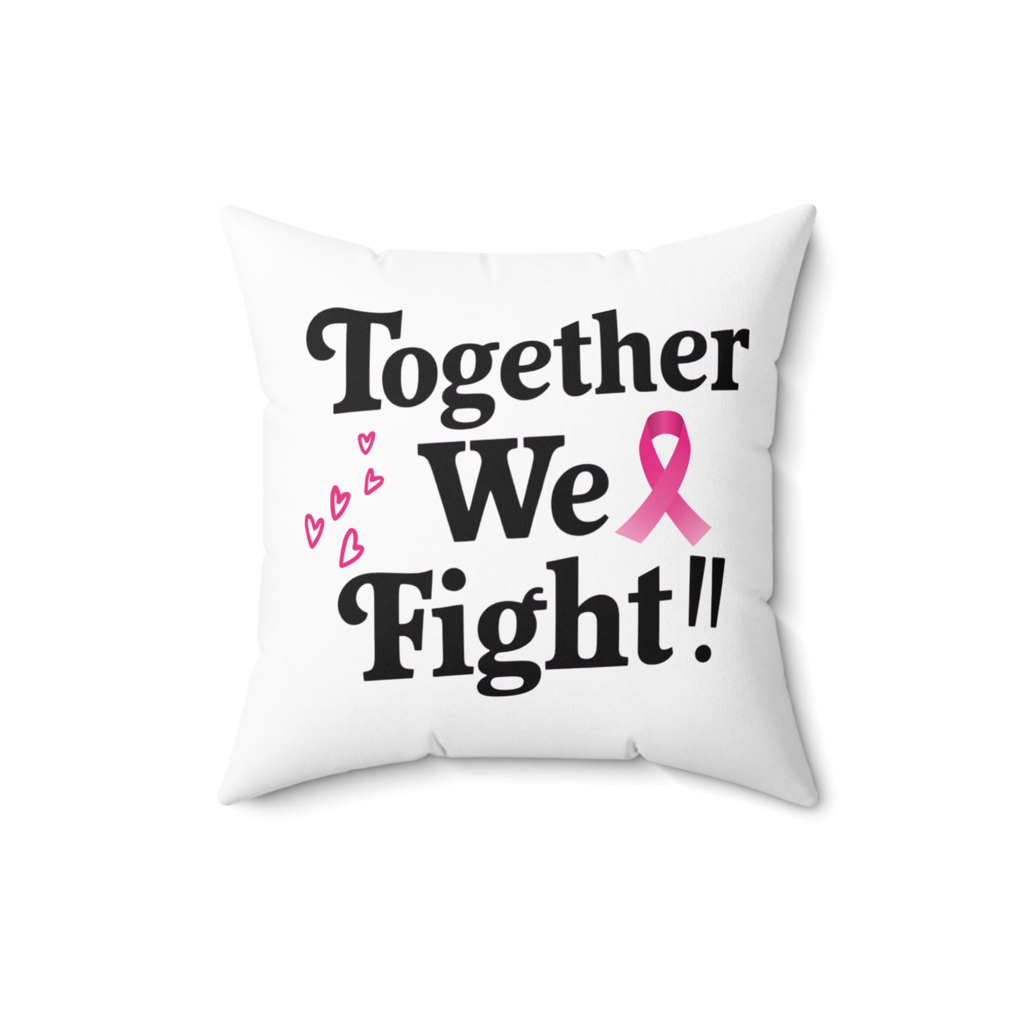Together  Spun Polyester Square Pillow