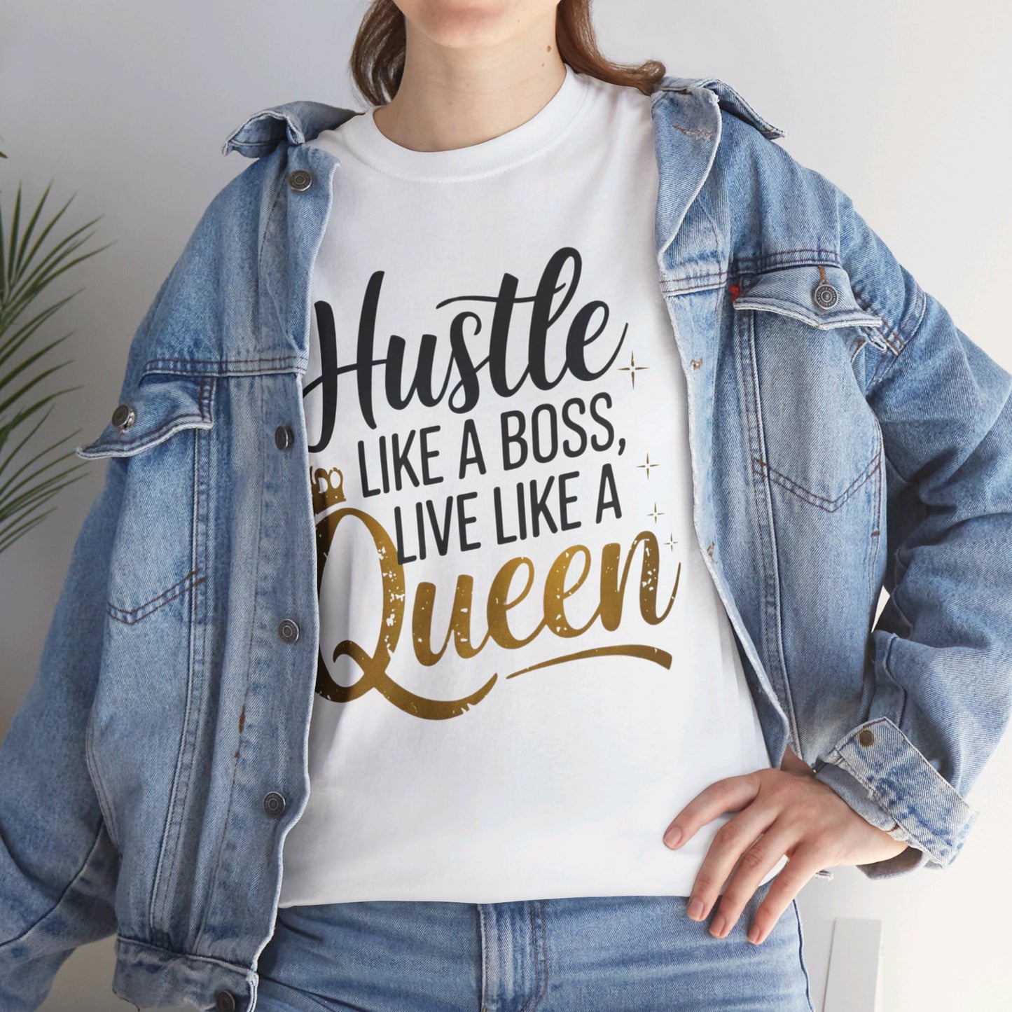 Hustle Women Heavy Cotton Tee