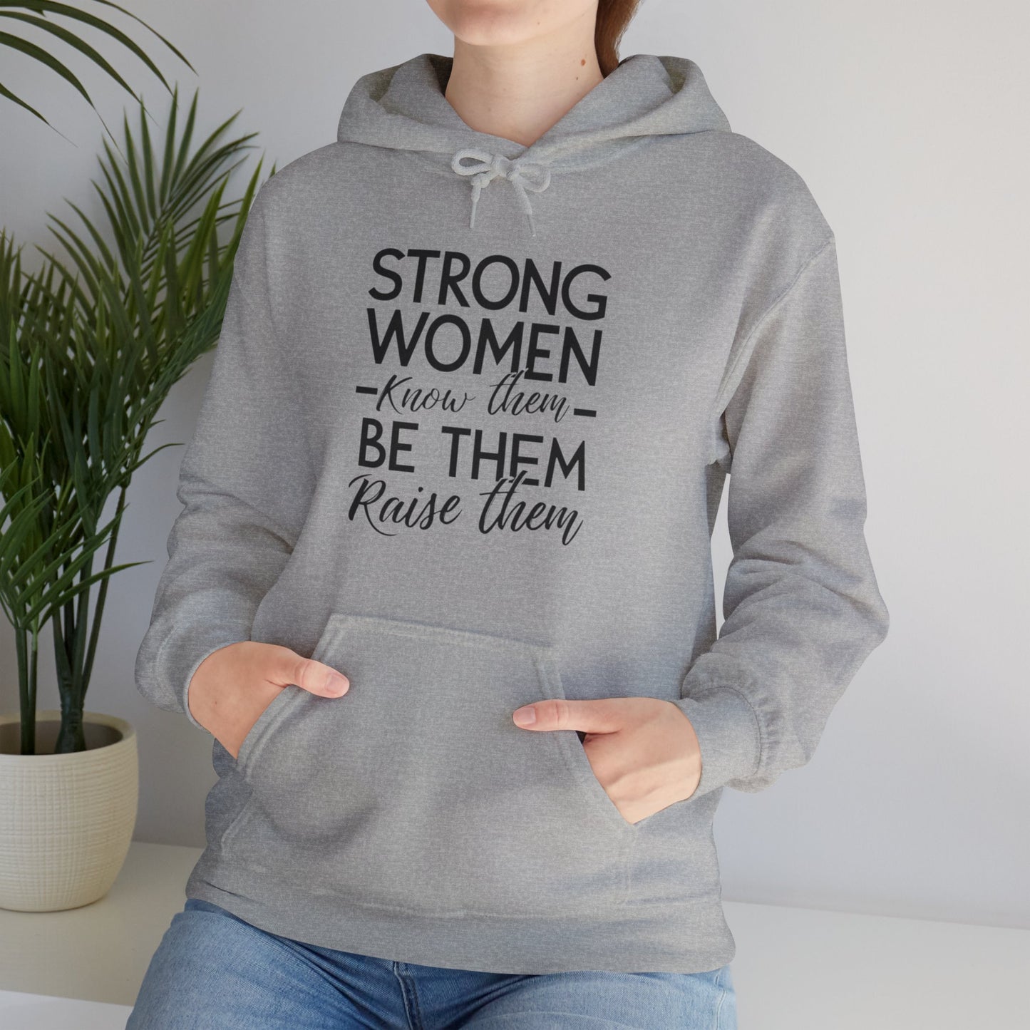 Strong Women Unisex Heavy Blend™ Hooded Sweatshirt