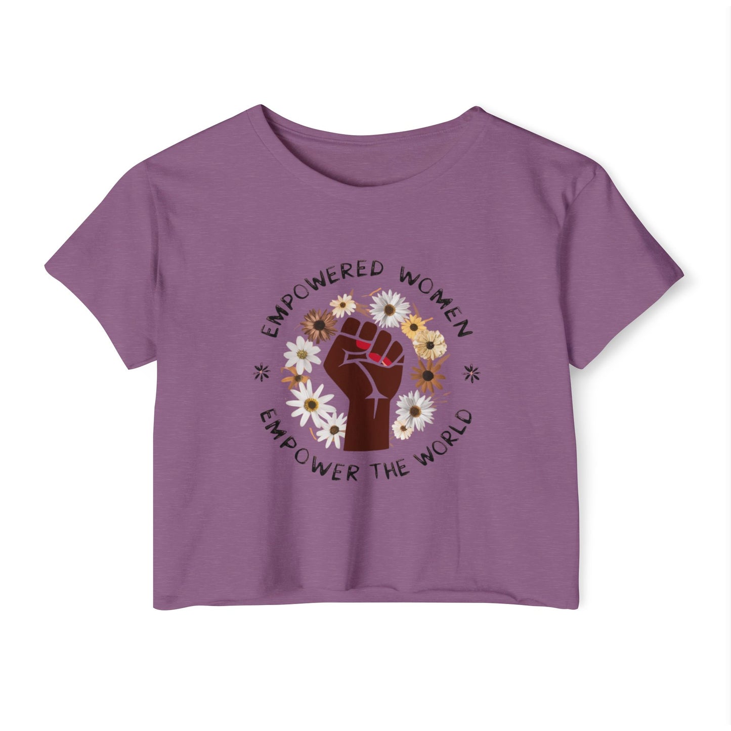 Empowered Women Women's Festival Crop Top