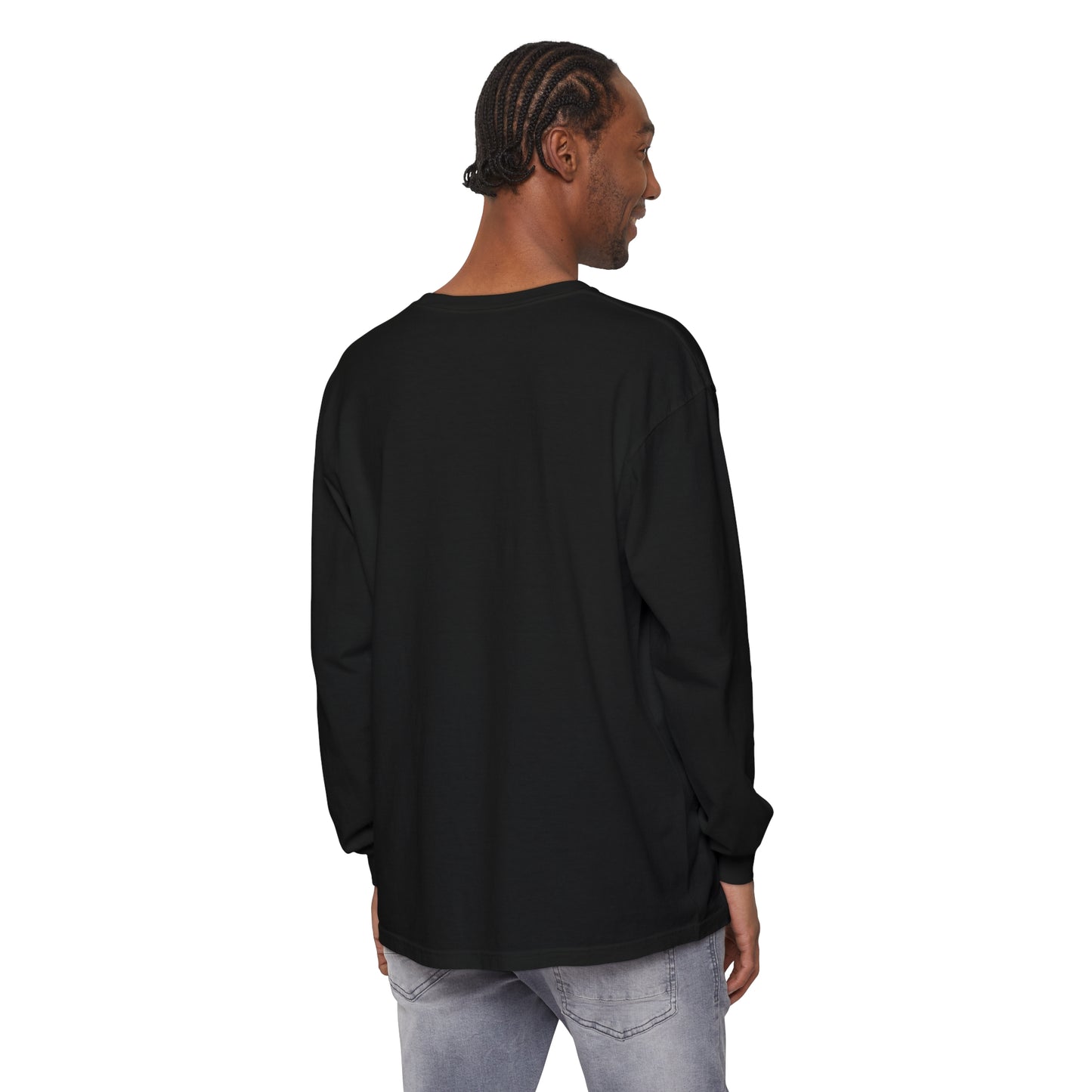 Actually I Can Women Garment-dyed Long Sleeve T-Shirt