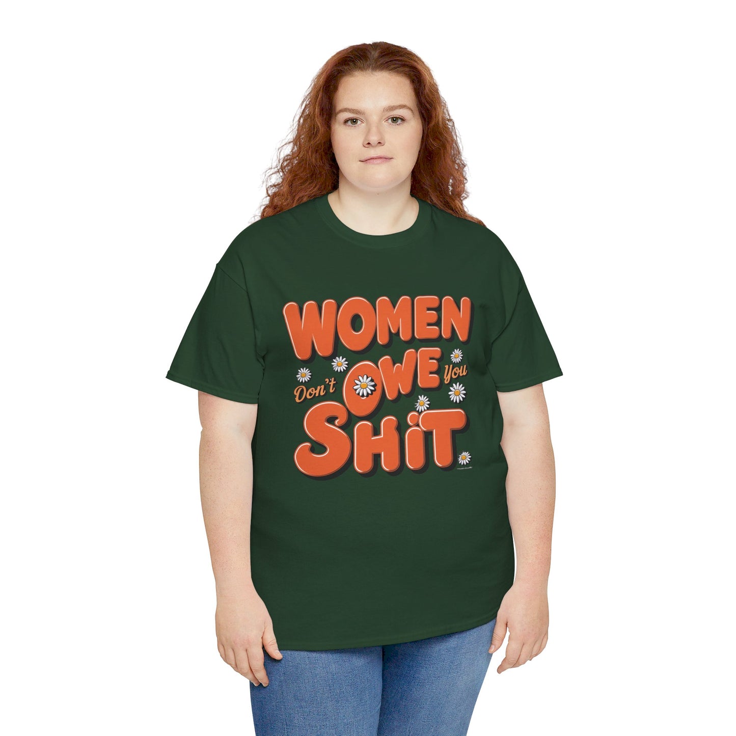 Women Don't Women Heavy Cotton Tee