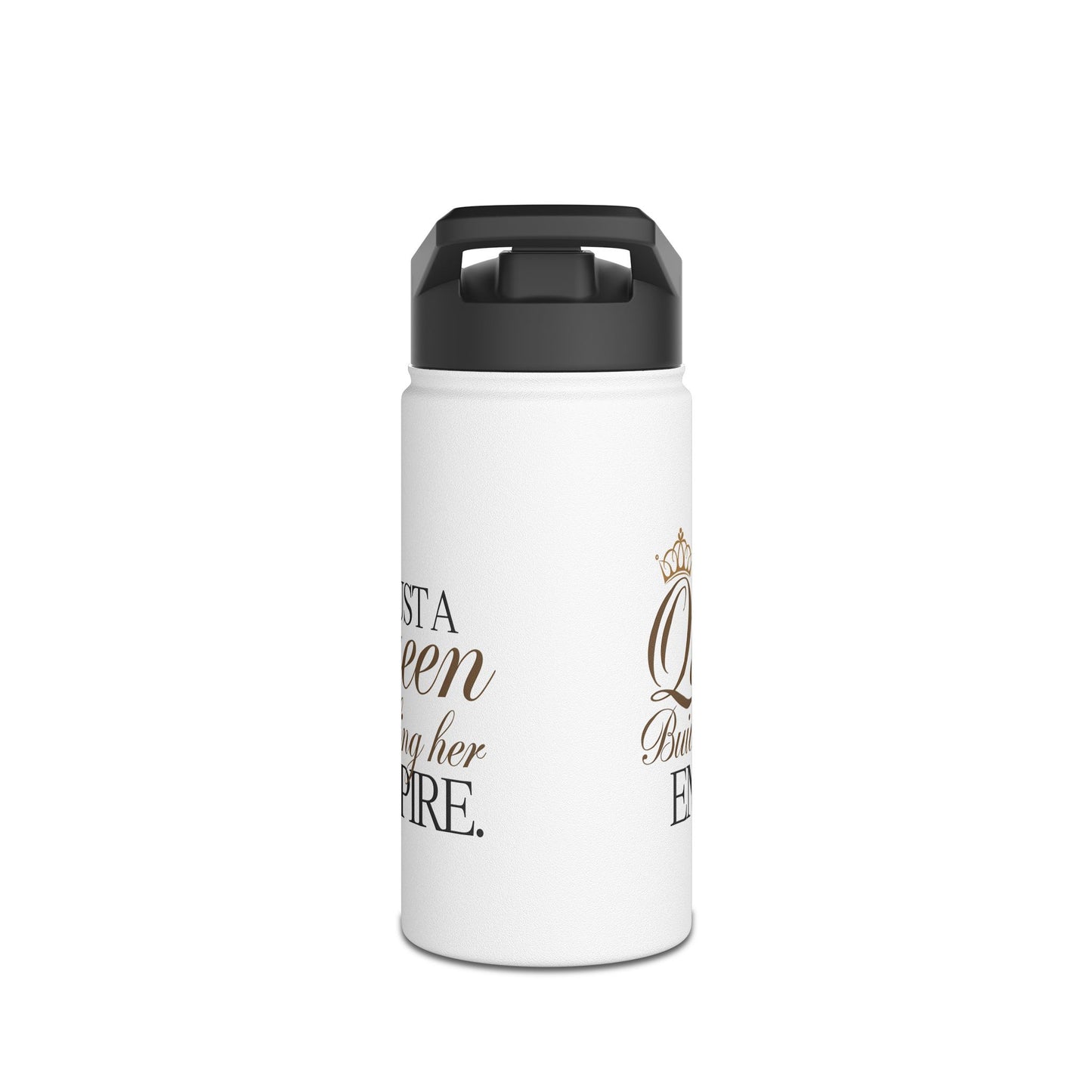 Just A Queen  Stainless Steel Water Bottle, Standard Lid