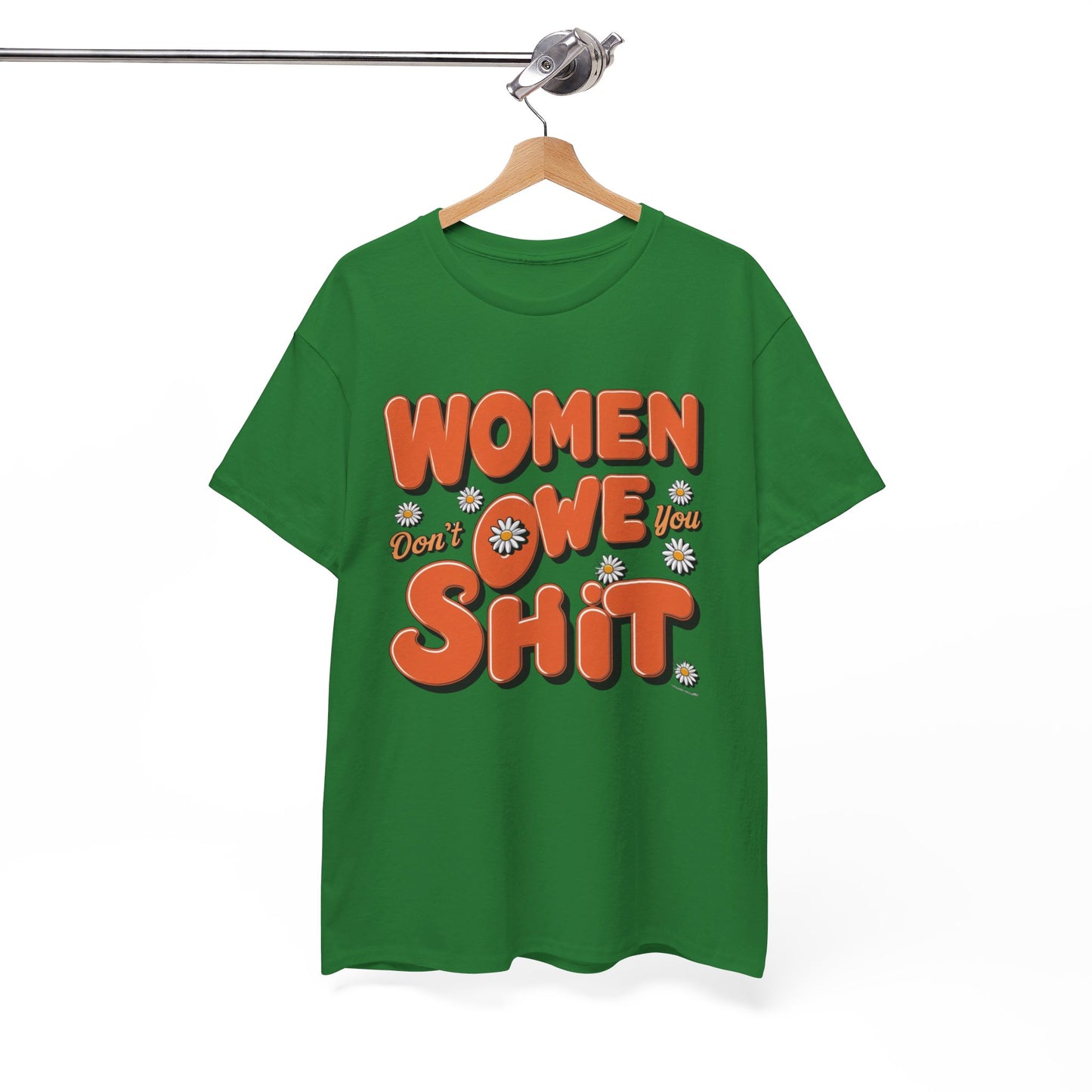 Women Don't Women Heavy Cotton Tee