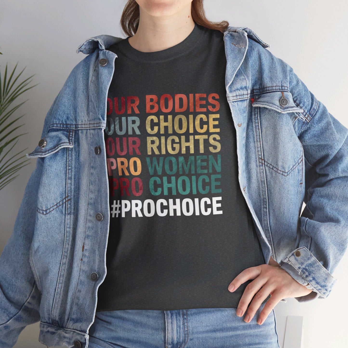 Our Bodies Women Heavy Cotton Tee