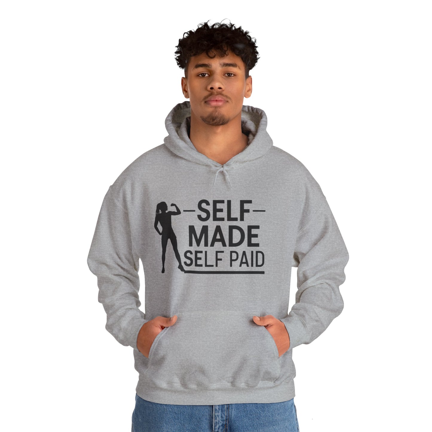 Self Made Self Paid Unisex Heavy Blend™ Hooded Sweatshirt