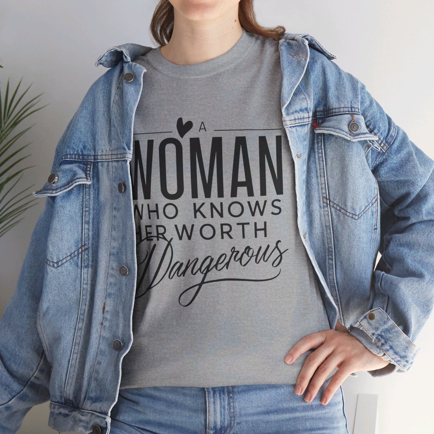 A Woman Heavy Cotton Tee