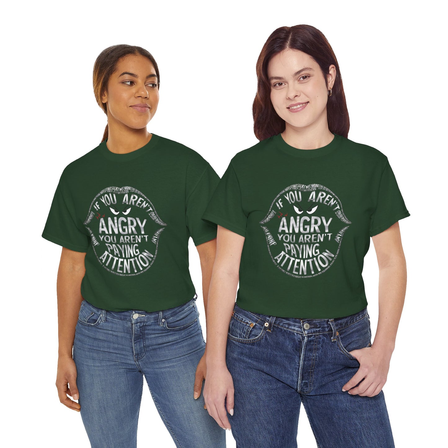 If You Aren't Printed T Shirt with Hearts