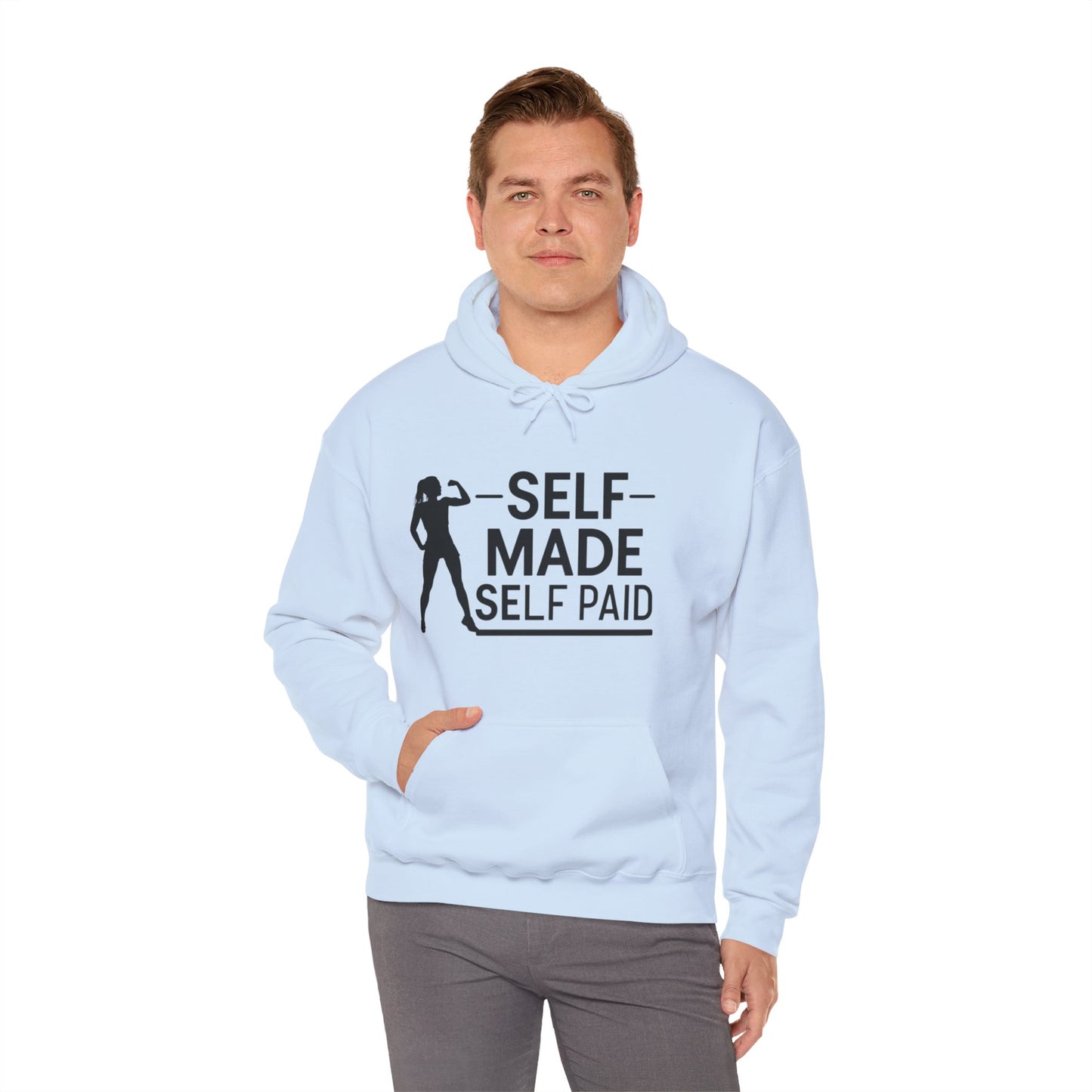 Self Made Self Paid Unisex Heavy Blend™ Hooded Sweatshirt