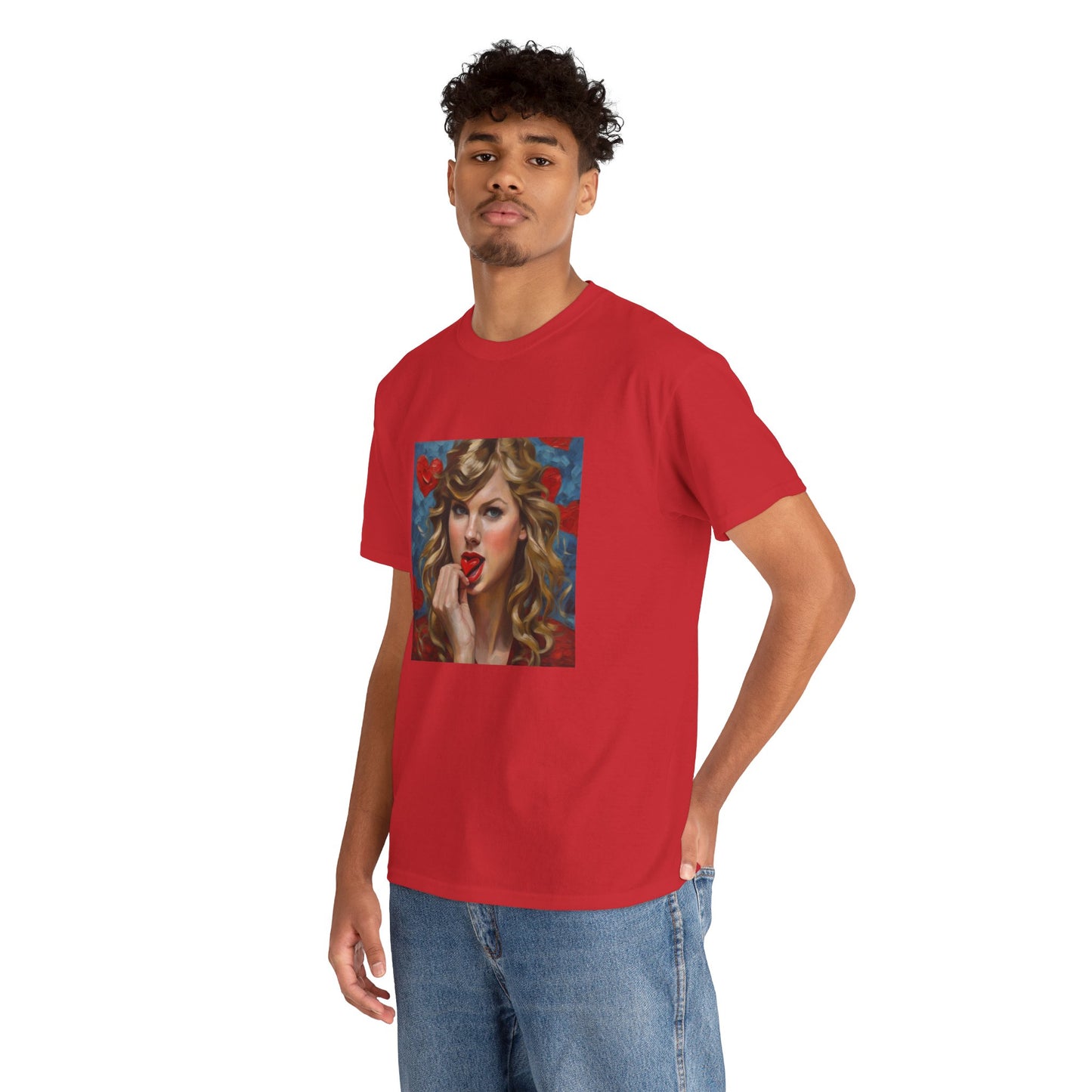 Taylor Swift T Shirt with Hearts