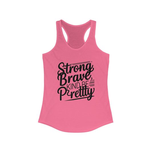 Strong Brave Women's Ideal Racerback Tank