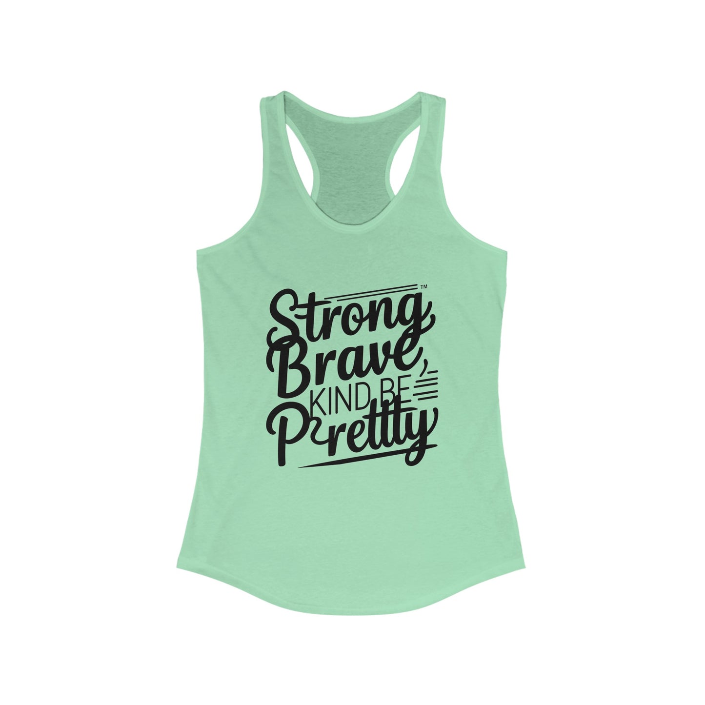 Strong Brave Women's Ideal Racerback Tank