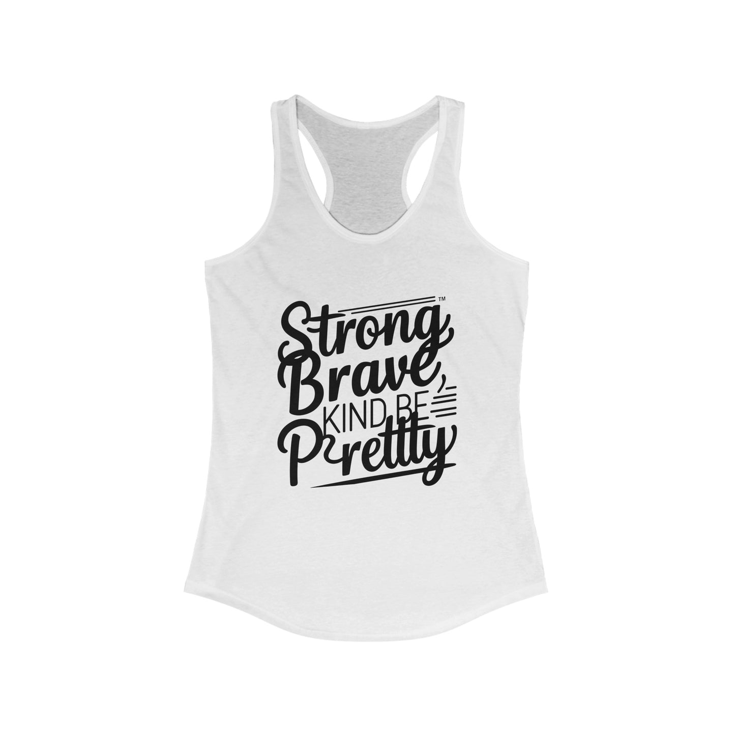 Strong Brave Women's Ideal Racerback Tank
