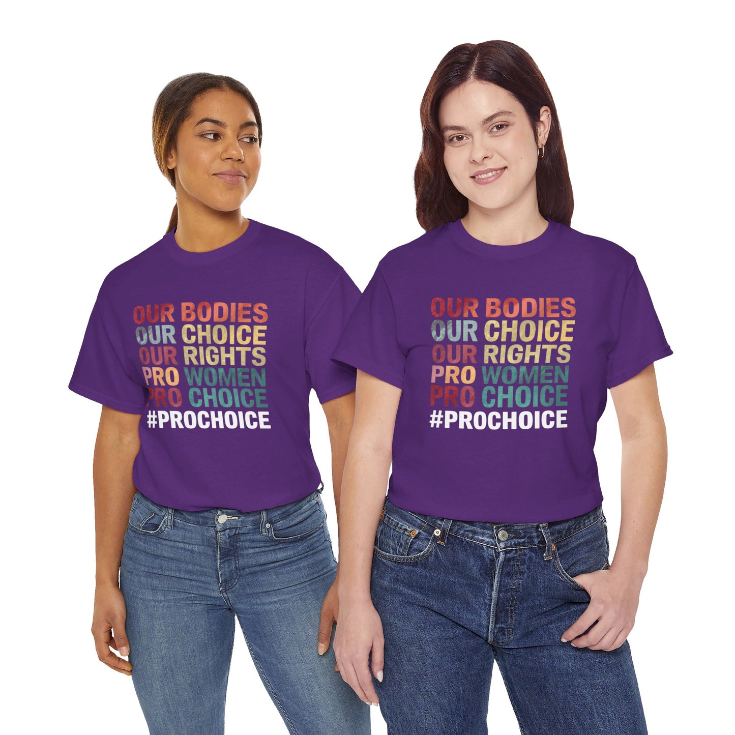 Our Bodies Women Heavy Cotton Tee