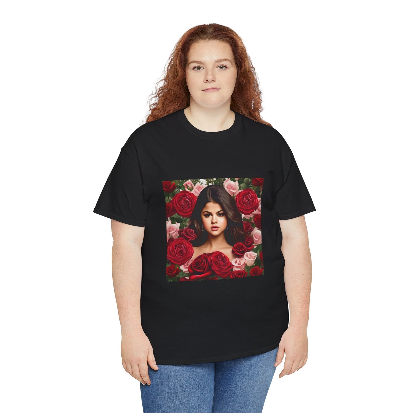 Selena Gomez T Shirt with Hearts