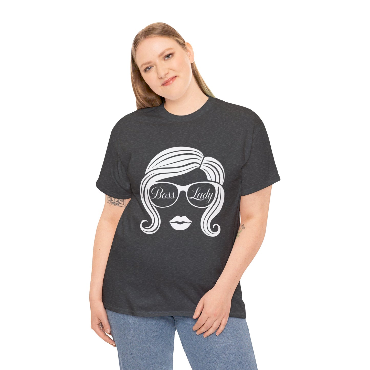Boss Lady Women Heavy Cotton Tee