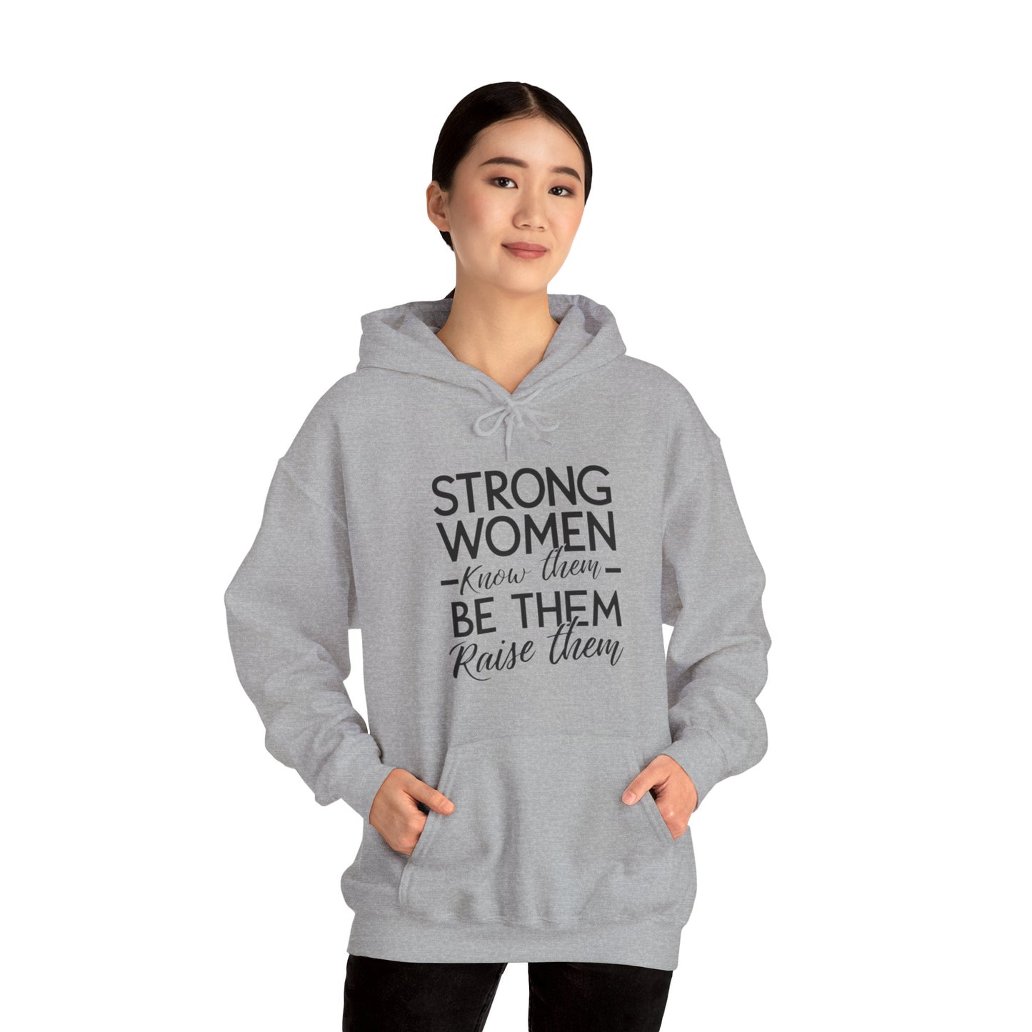 Strong Women Unisex Heavy Blend™ Hooded Sweatshirt
