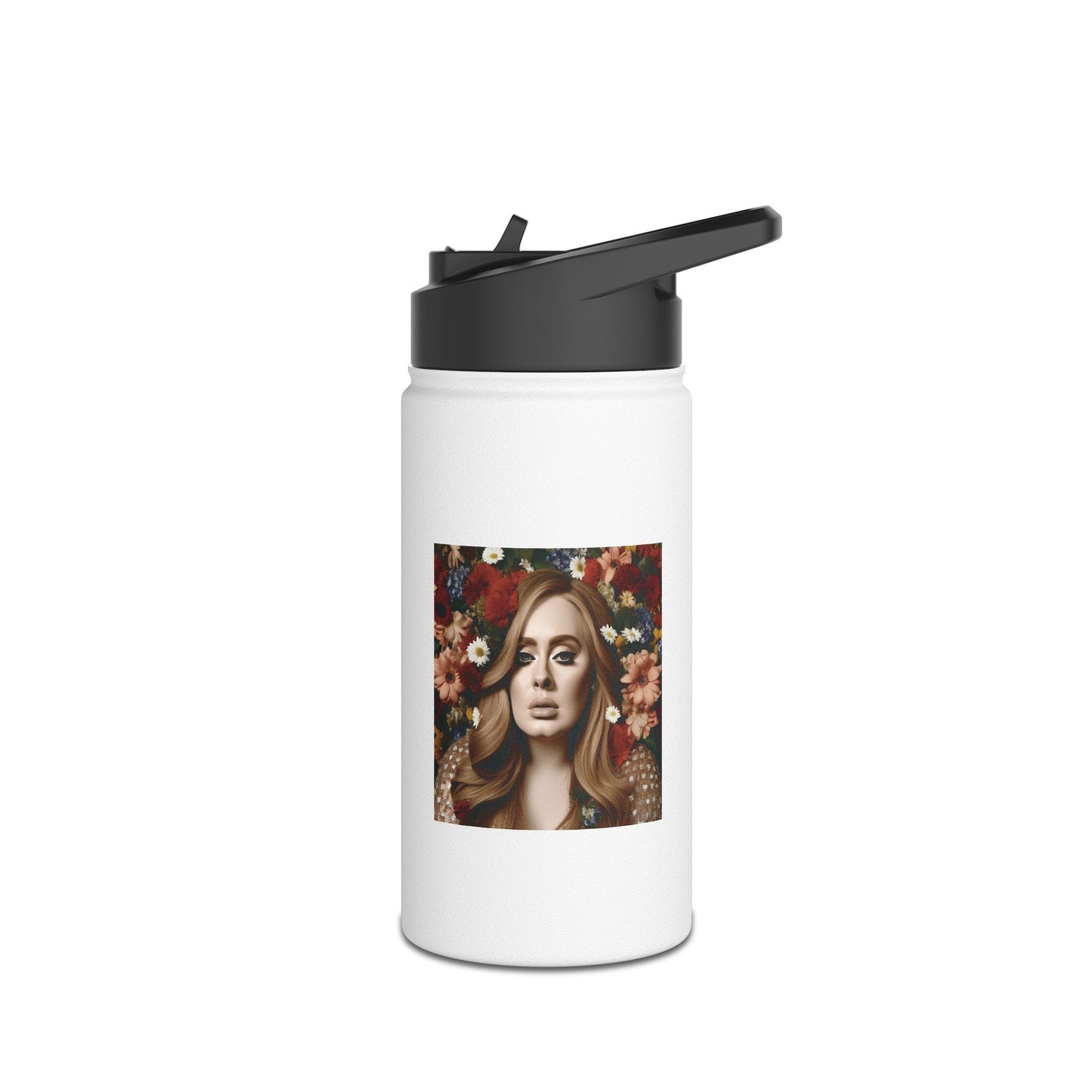 Women Stainless Steel Water Bottle, Standard Lid