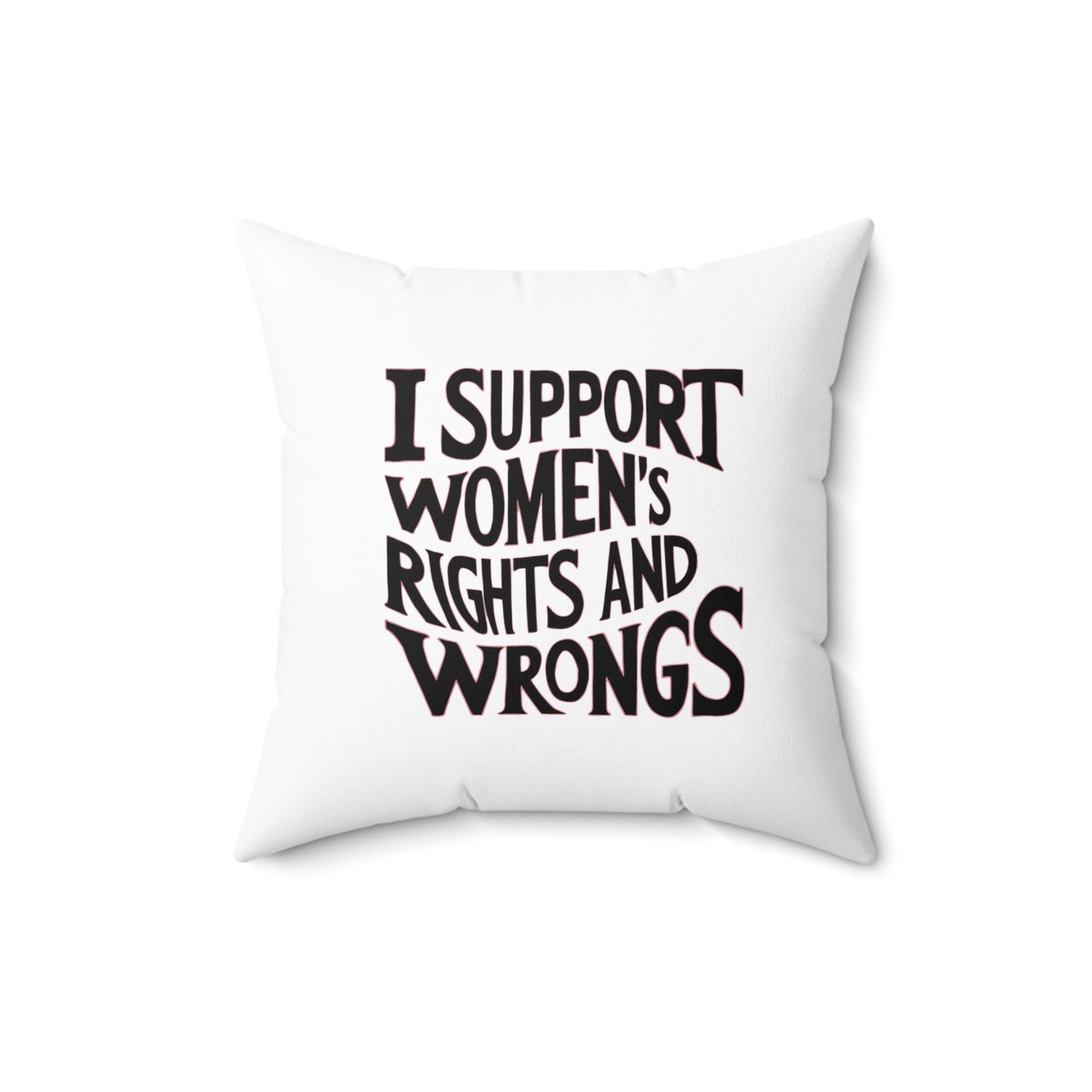I Support Spun Polyester Square Pillow