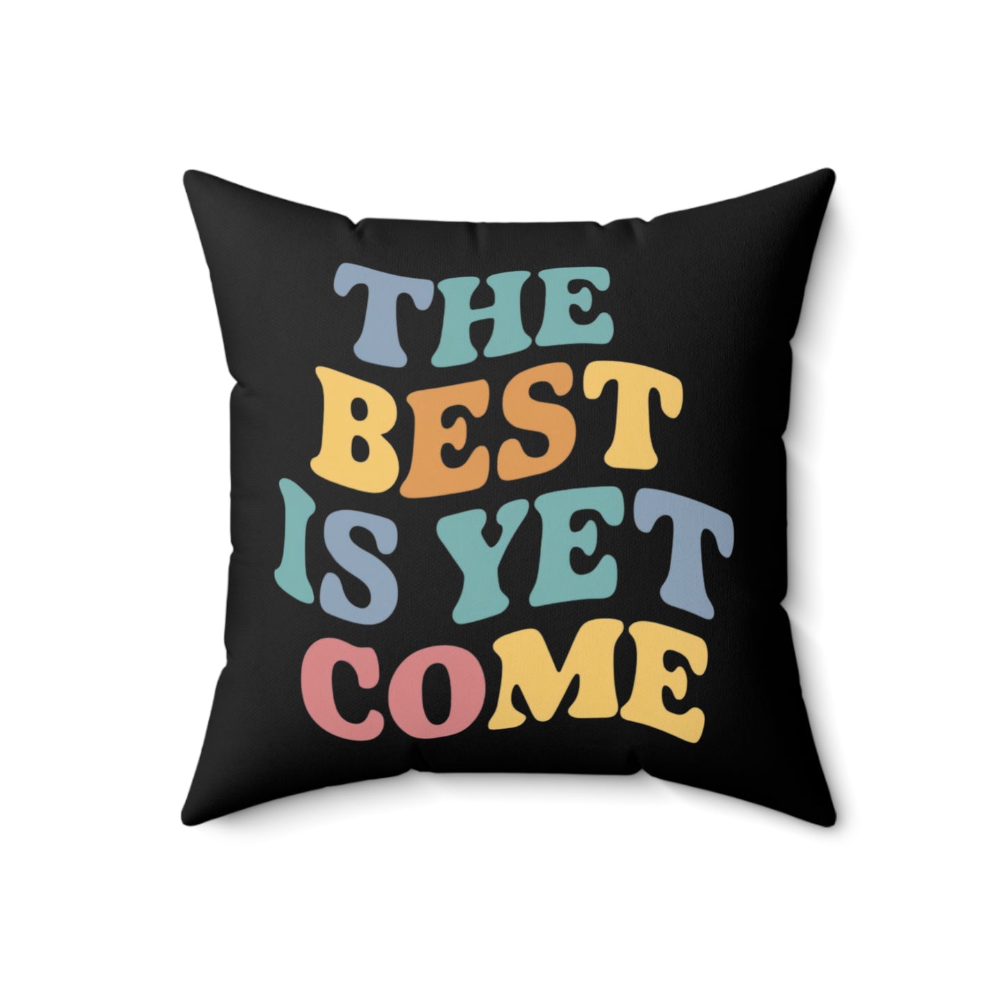 The Best  Spun Polyester Square Pillow