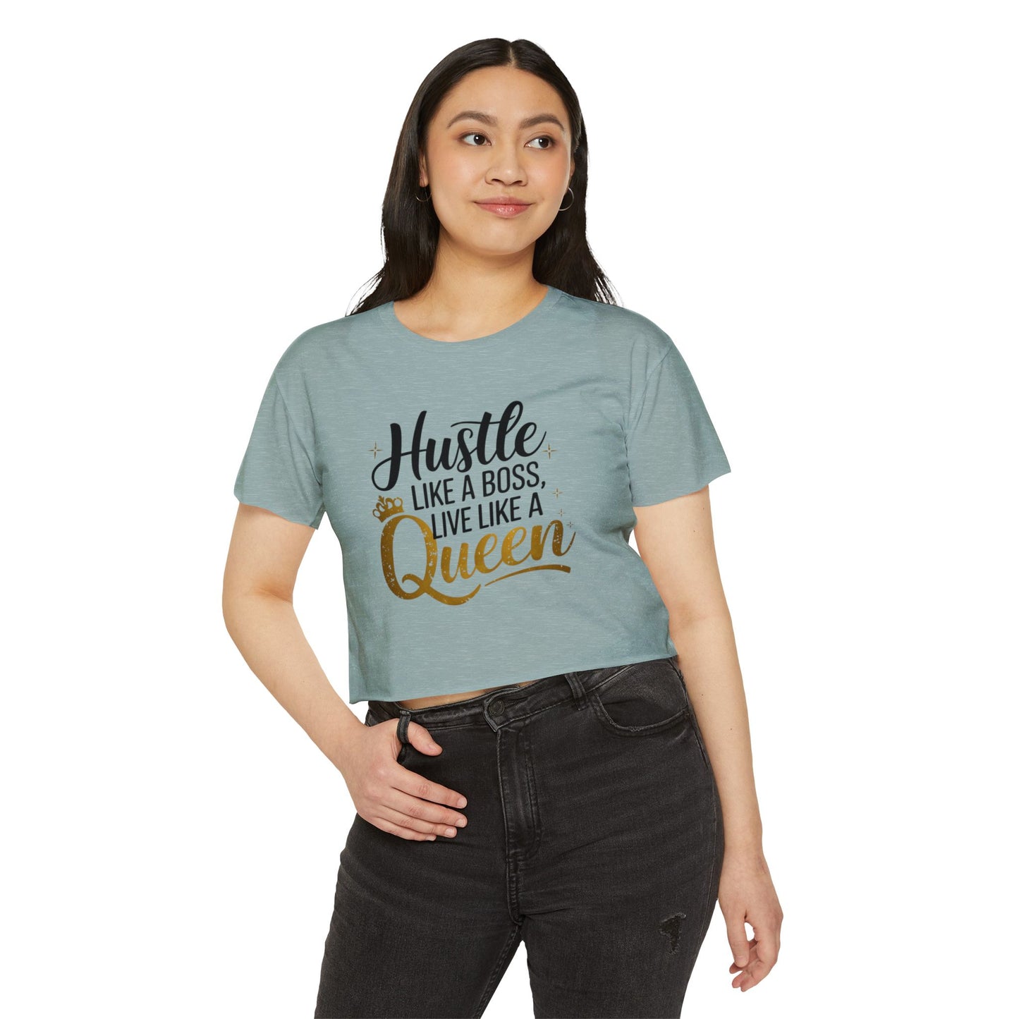 Hustle Women's Festival Crop Top