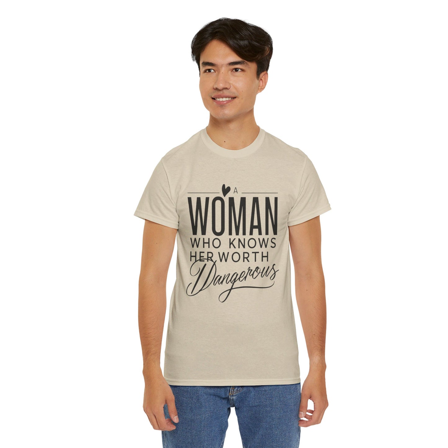 A Woman Heavy Cotton Tee