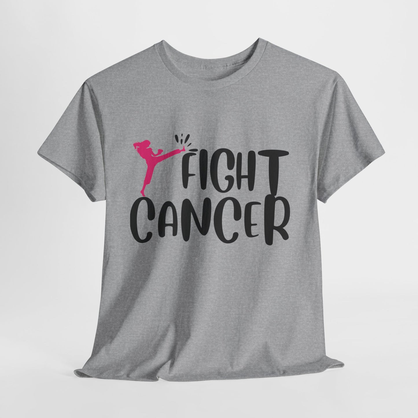 Fight Cancer Unisex Heavy Cotton Tee