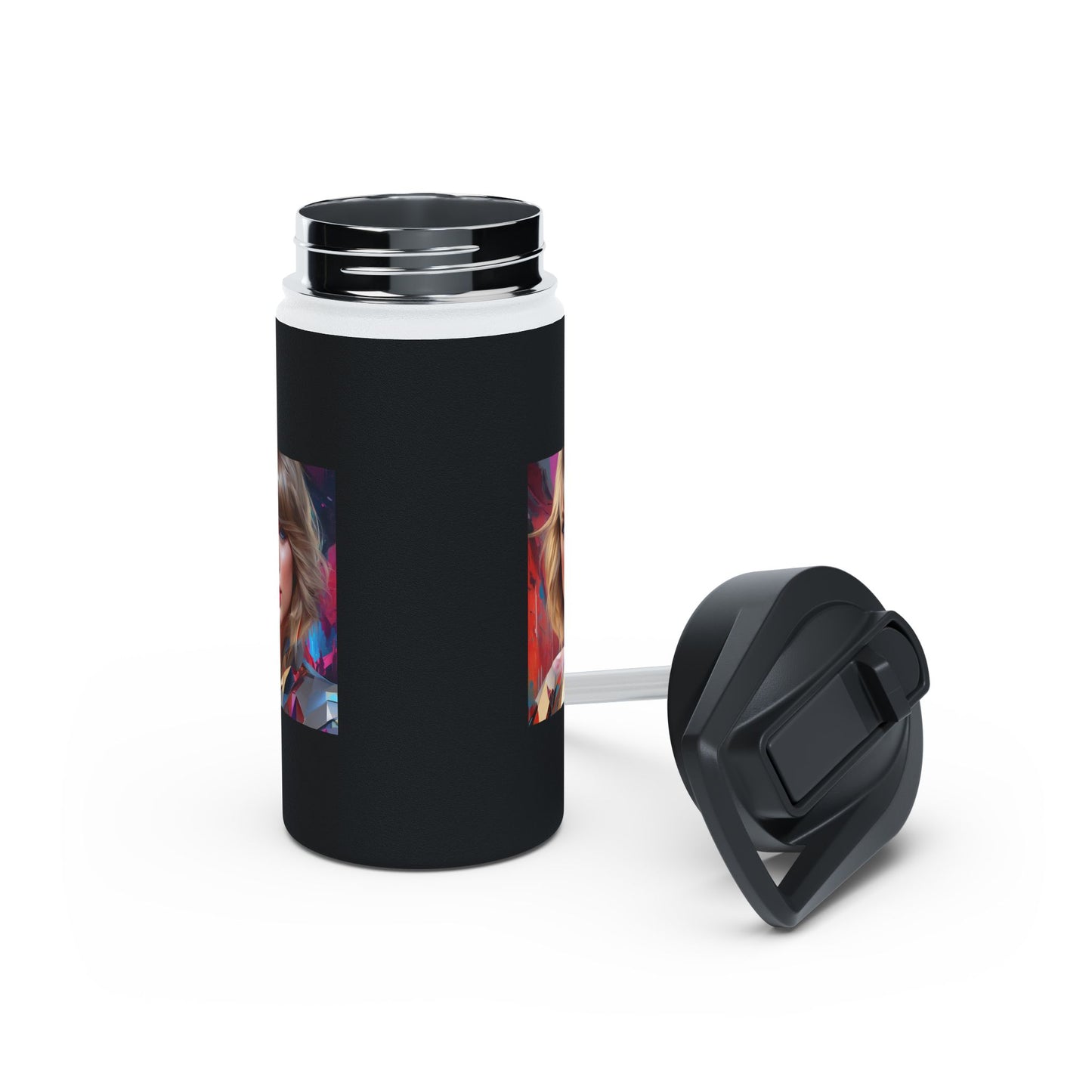Women Stainless Steel Water Bottle, Standard Lid