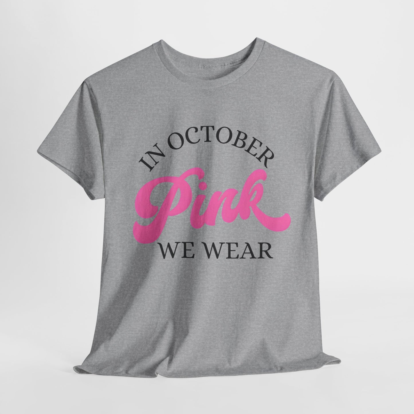 In October Unisex Heavy Cotton Tee