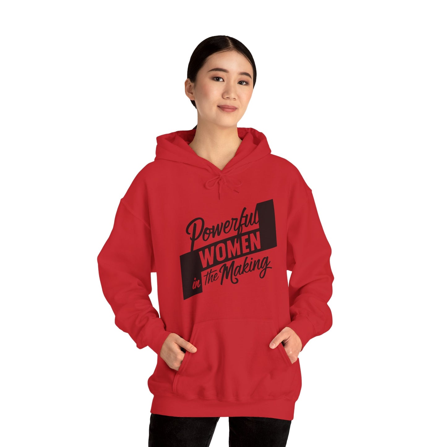 Powerful Women in the Making Unisex Heavy Blend™ Hooded Sweatshirt