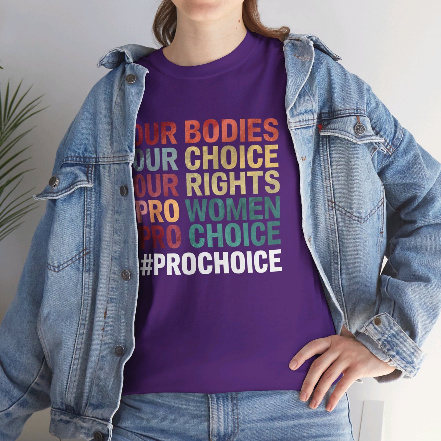Our Bodies Women Heavy Cotton Tee