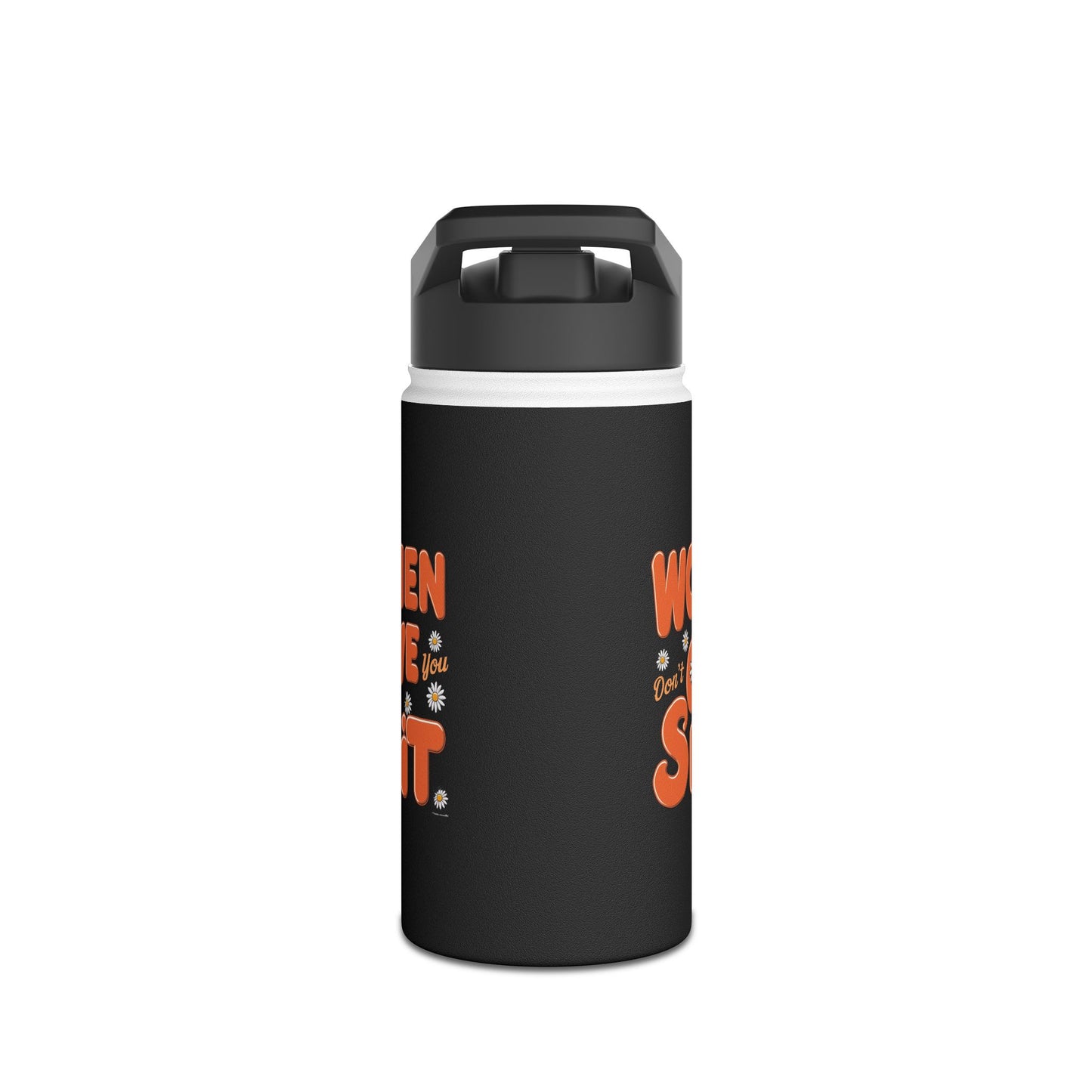 Women Stainless Steel Water Bottle, Standard Lid