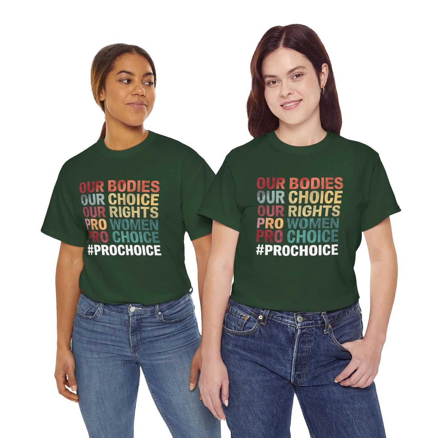 Our Bodies Women Heavy Cotton Tee