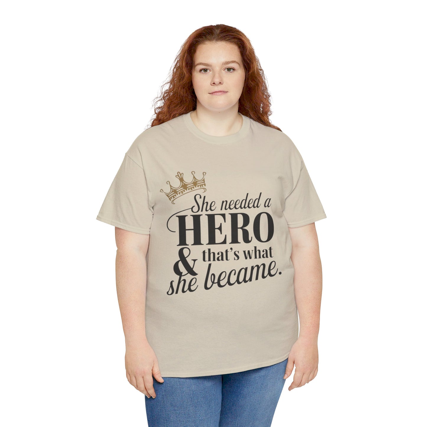 She Needed Women Heavy Cotton Tee