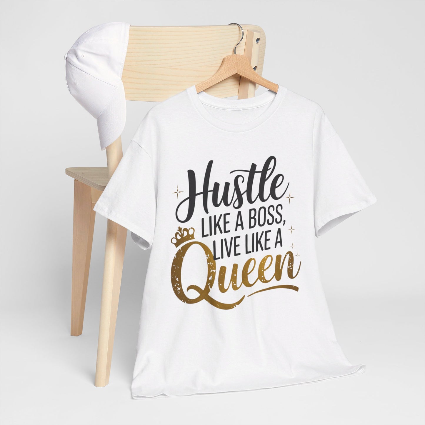 Hustle Women Heavy Cotton Tee