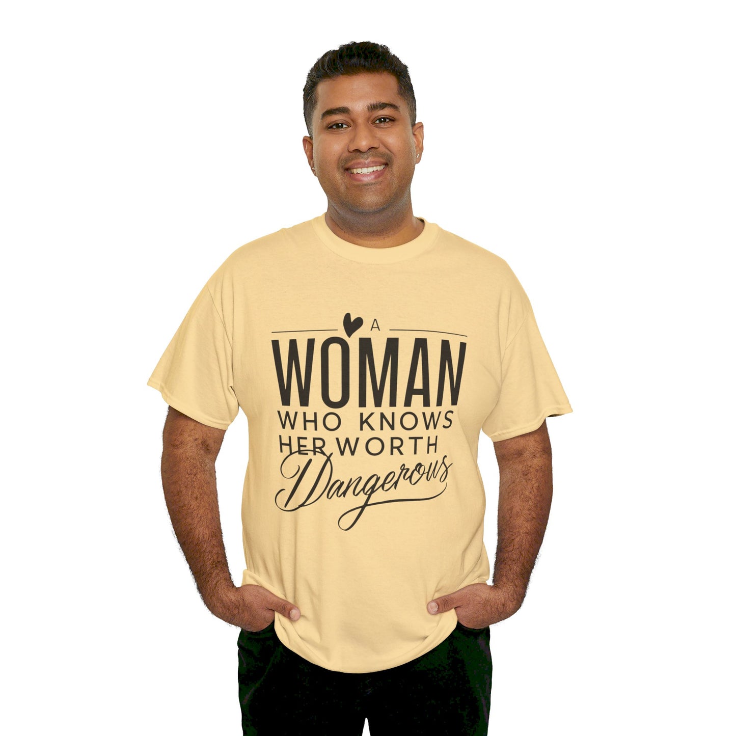 A Woman Heavy Cotton Tee