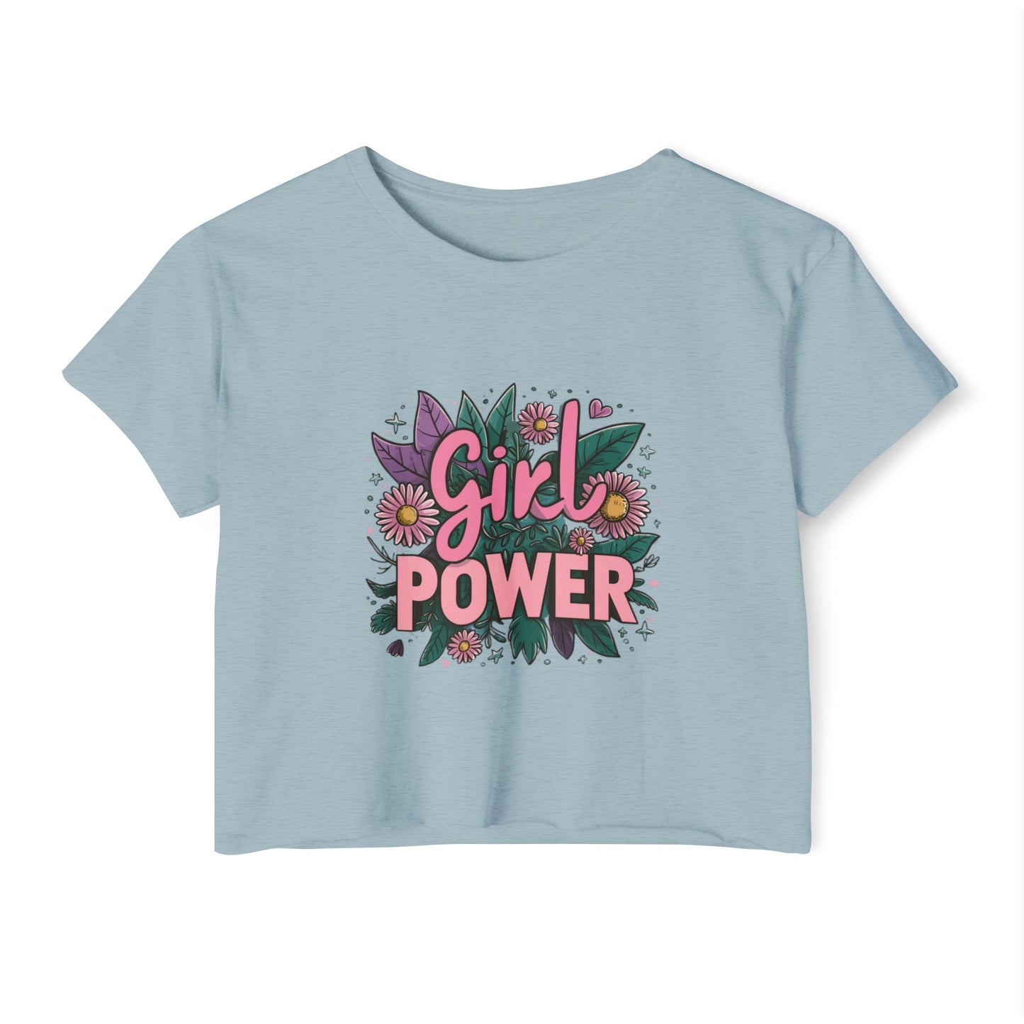 Girl Power Women's Festival Crop Top