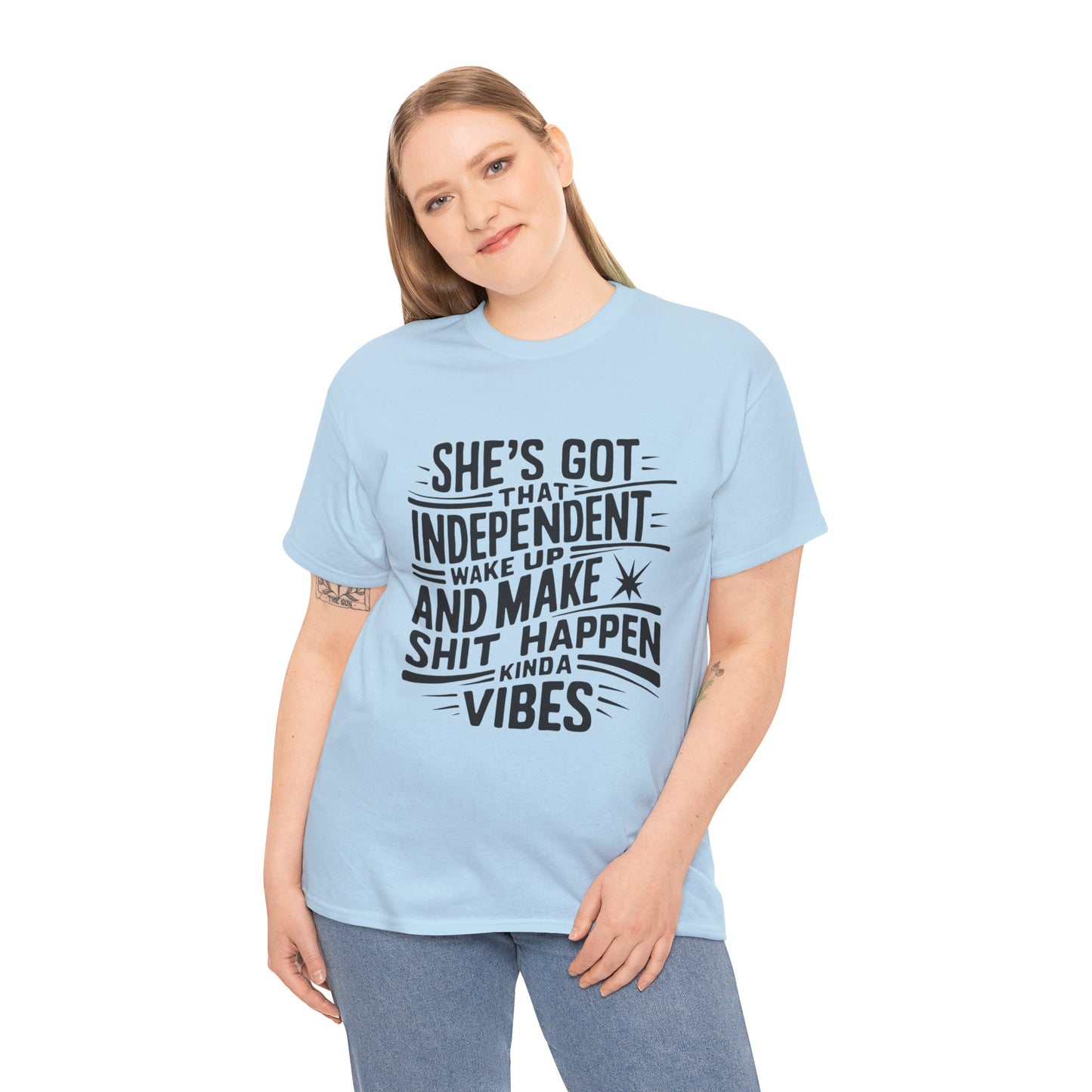 She's Got Independent T-Shirt with Hearts