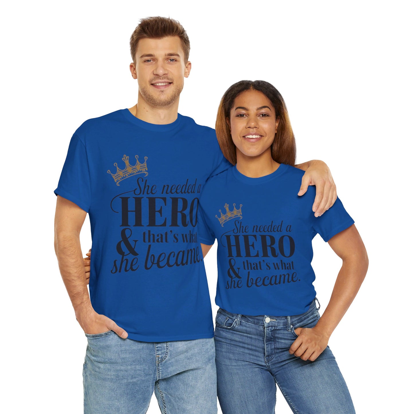 She Needed Women Heavy Cotton Tee