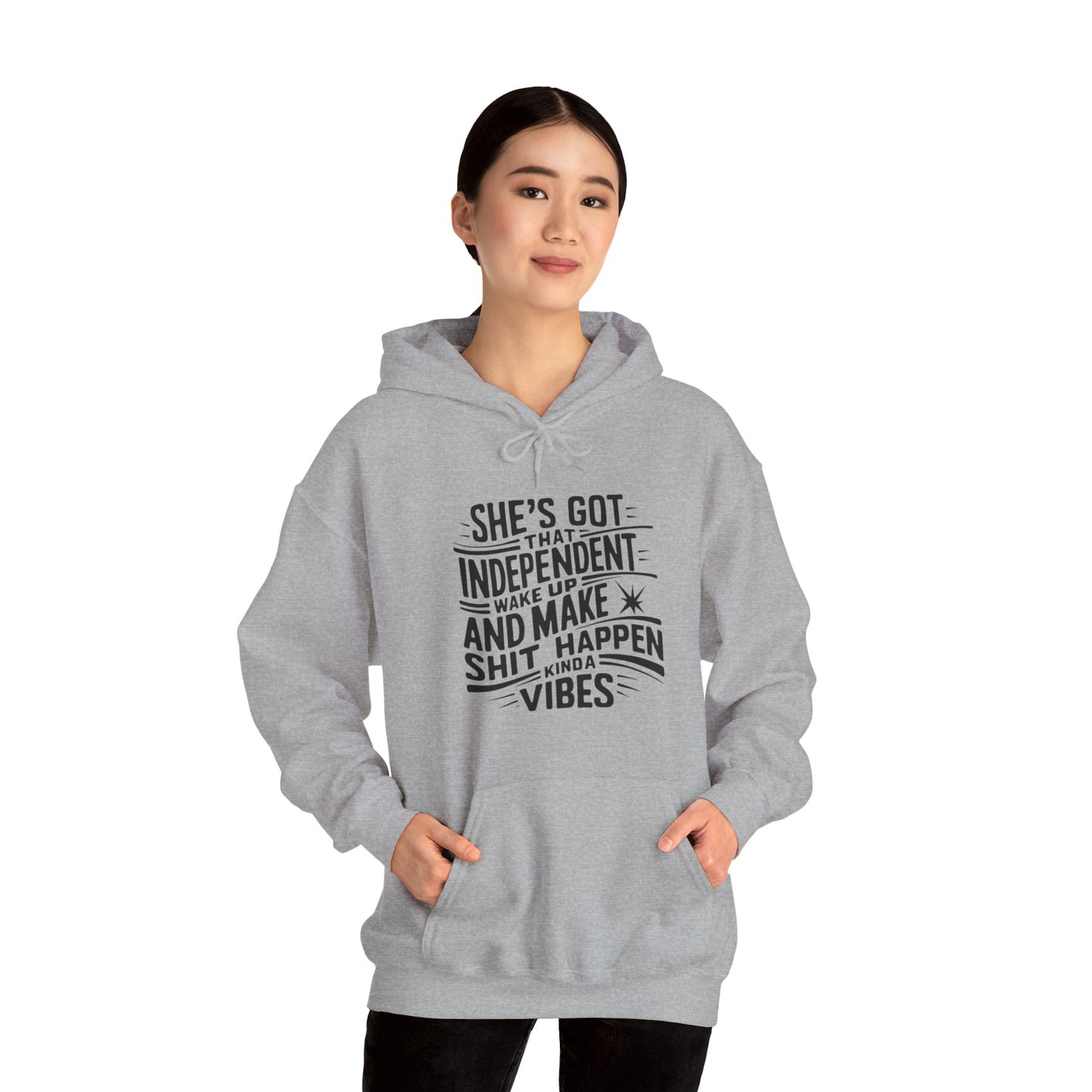 She's Got Printed Unisex Heavy Blend™ Hooded Sweatshirt