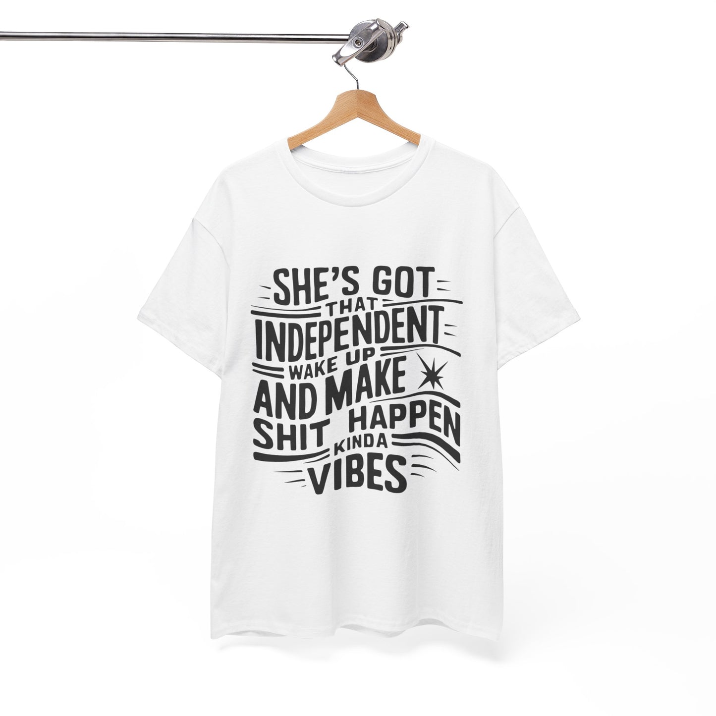 She's Got Independent T-Shirt with Hearts